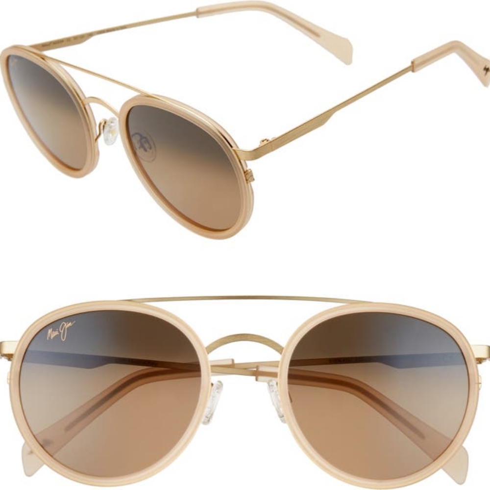 Maui Jim Even Keel Gold Sandstone Bronze Polarized Sunglasses